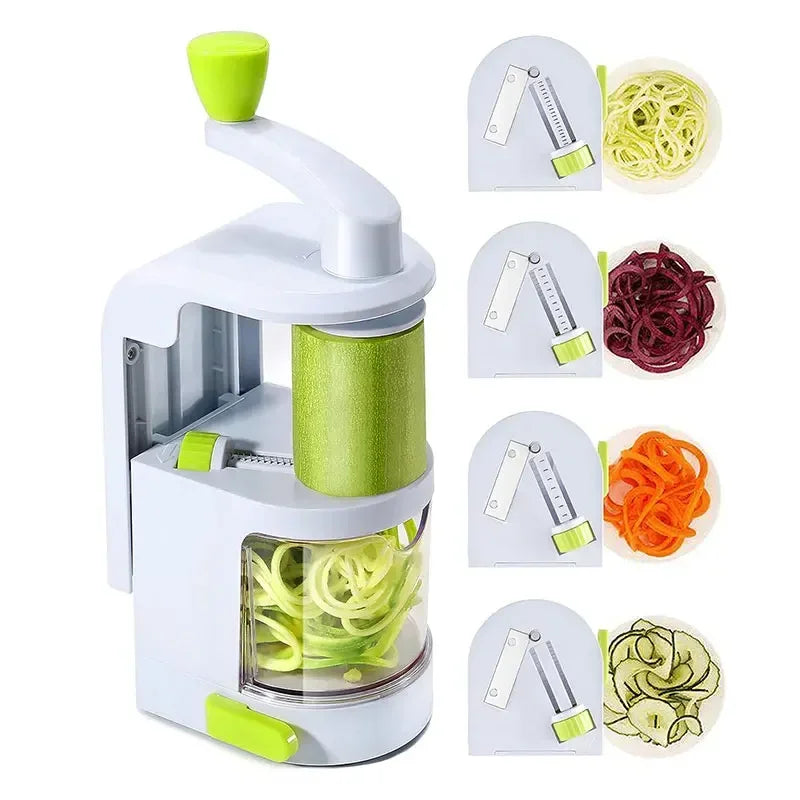 Vertical Gravity 4-in-1 Gourmet Spiralizer