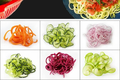 Vertical Gravity 4-in-1 Gourmet Spiralizer
