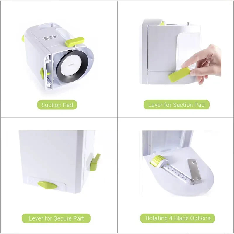 Vertical Gravity 4-in-1 Gourmet Spiralizer