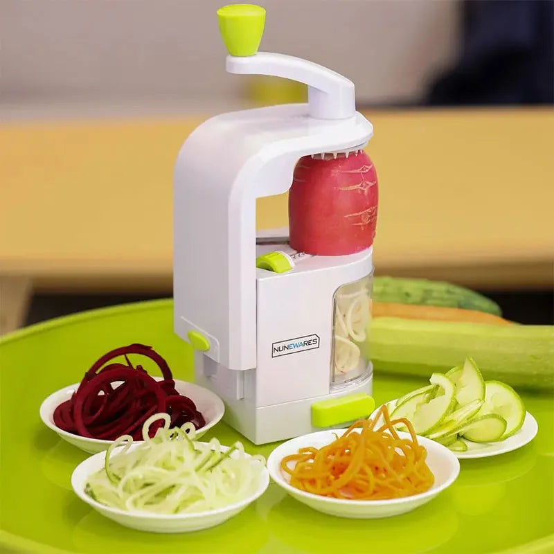 Vertical Gravity 4-in-1 Gourmet Spiralizer